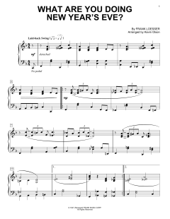 What Are You Doing New Year's Eve? von Frank Loesser (Download) 