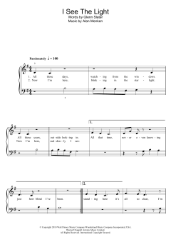 I See The Light von Alan Menken (Download) 