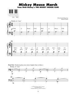 Mickey Mouse March (Download) 