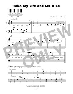 Take My Life And Let It Be von Henry A. Cesar Malan (Download) 