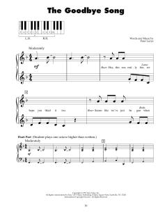 The Goodbye Song (Download) 