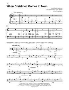 When Christmas Comes To Town von Glen Ballard (Download) 