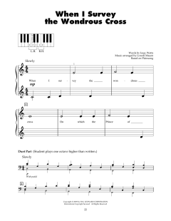 When I Survey The Wondrous Cross von Isaac Watts (Download) 