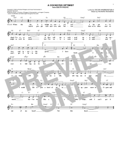 A Cockeyed Optimist von Richard Rodgers (Download) 