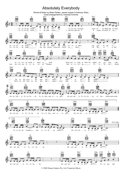 Absolutely Everybody von Vanessa Amorosi (Download) 