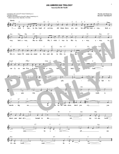 An American Trilogy von Elvis Presley (Download) 