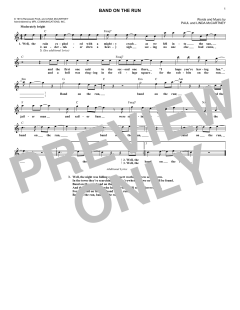 Band On The Run von Paul McCartney (Download) 