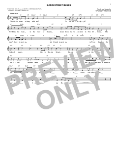 Basin Street Blues von Spencer Williams (Download) 