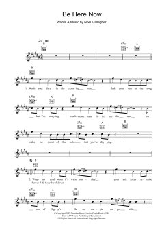 Be Here Now von Oasis (Download) 