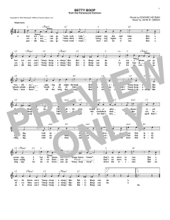 Betty Boop von Edward Heyman (Download) 