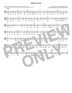 Book Of Love von The Monotones (Download) 