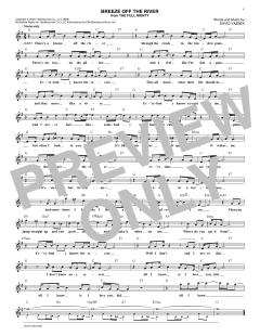 Breeze Off The River von David Yazbek (Download) 
