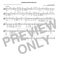 Broken-Hearted Melody von Sarah Vaughan (Download) 