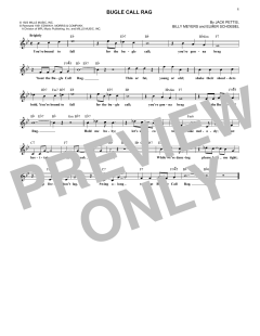 Bugle Call Rag von Jack Pettis (Download) 