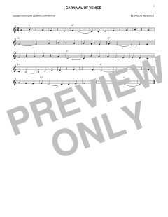 Carnival Of Venice von Julius Benedict (Download) 