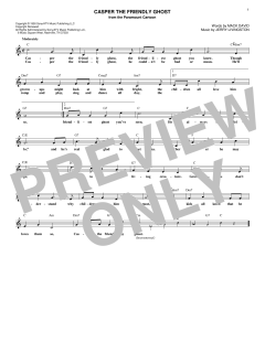 Casper The Friendly Ghost von Jerry Livingston (Download) 