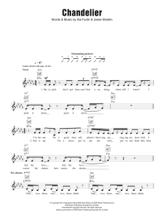 Chandelier von Sia (Download) 
