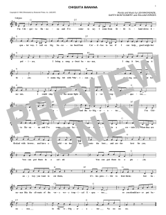 Chiquita Banana von Garth Montgomery (Download) 