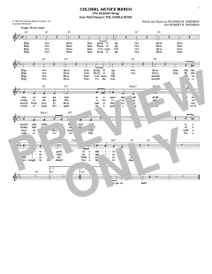 Colonel Hathi's March von Robert Bernard Sherman (Download) 
