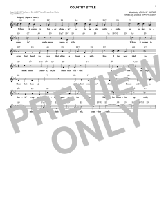 Country Style von Johnny Burke (Download) 