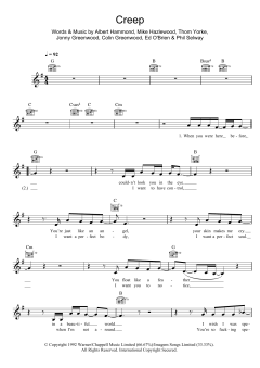 Creep von Radiohead (Download) 