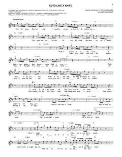Cuts Like A Knife von Bryan Adams (Download) 