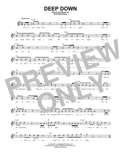 Deep Down von Paul McCartney (Download) 