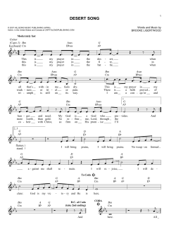 Desert Song von Brooke Ligertwood (Download) 