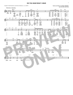 Do You Hear What I Hear von Carole King (Download) 