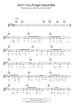 Don't You von Simple Minds (Download) 