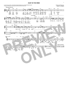 Dust In The Wind von Kansas (Download) 