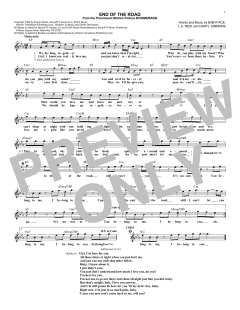 End Of The Road von Boyz II Men (Download) 