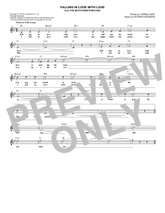 Falling In Love With Love von Richard Rodgers (Download) 