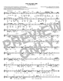 For The First Time von Rod Stewart (Download) 