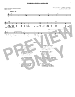 Gambling Bar Room Blues von Jimmie Rodgers (Download) 