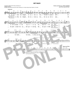 Get Back von The Beatles (Download) 