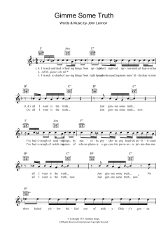 Gimme Some Truth von John Lennon (Download) 