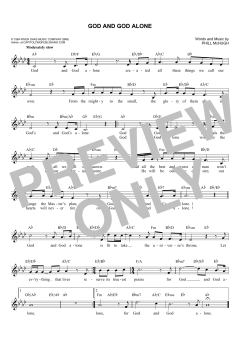 God And God Alone von Phill McHugh (Download) 