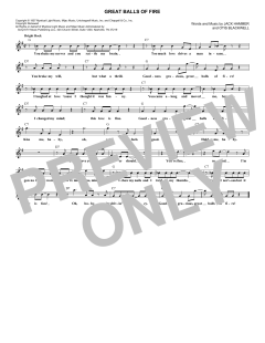 Great Balls Of Fire von Jerry Lee Lewis (Download) 