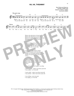 Ha, Ha, Thisaway von Lead Belly (Download) 