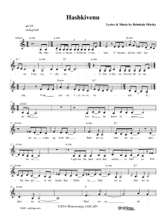 Hashkivenu (Download) 