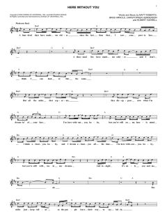 Here Without You von 3 Doors Down (Download) 