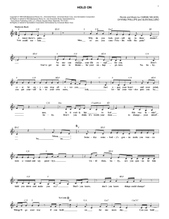 Hold On von Wilson Phillips (Download) 