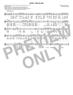 Honky Tonk Blues von Charley Pride (Download) 