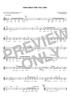 How Great Are You Lord von Lynn DeShazo (Download) 