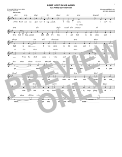 I Got Lost In His Arms (Download) 