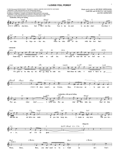 I Loves You, Porgy von Ira Gershwin (Download) 