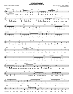 I Remember Love von Lisa Lambert (Download) 