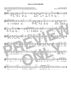 I Say A Little Prayer von Diana King (Download) 