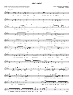 I Won't Give Up von Jason Mraz (Download) 